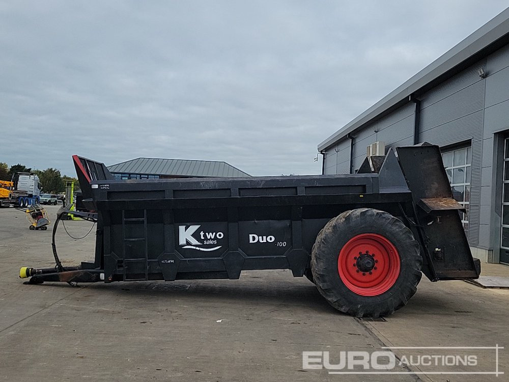 Ktwo DUO 1000 MKIV - Сельскохозяйственный прицеп: фото 2 Ktwo DUO 1000 MKIV - Сельскохозяйственный прицеп: фото 2
