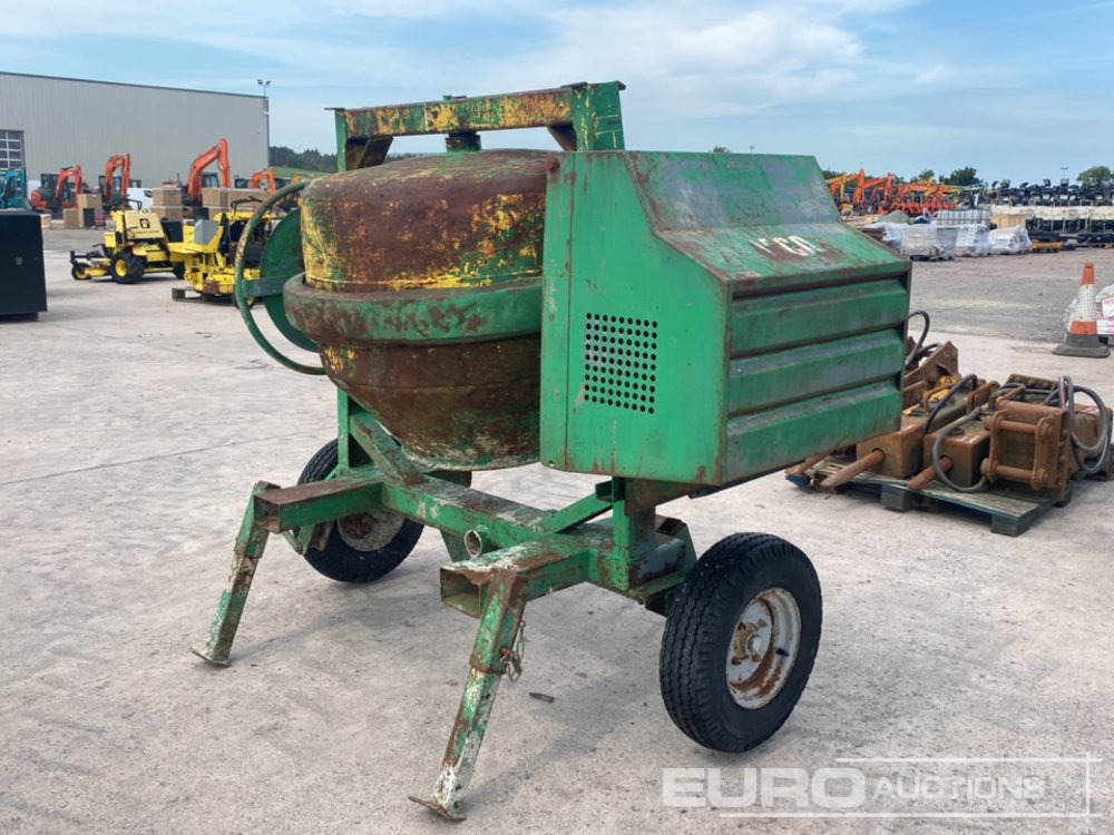 Lerin BL350-430 Single Axle Petrol Cement Mixer - Бетономешалка: фото 3 Lerin BL350-430 Single Axle Petrol Cement Mixer - Бетономешалка: фото 3