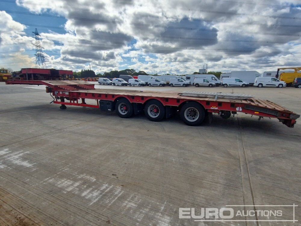 M&G Trailers Ltd, Step Frame Low Loader Tri Axle Rear Steering, 3m Extendable C/w Out Riggers & Alloy Ramps - Низкорамный прицеп: фото 2 M&G Trailers Ltd, Step Frame Low Loader Tri Axle Rear Steering, 3m Extendable C/w Out Riggers & Alloy Ramps - Низкорамный прицеп: фото 2