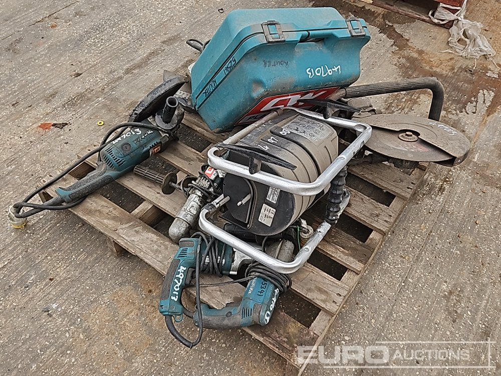 Makita 3612C 110Volt Router, Makita 110Volt Grinder (3 of), Makita 110Volt Drill, Makita 110Volt Right Angle Drill, Hitachi CM12Y 110Volt Grinder, Earlex Wallpaper Steamer Tank - Строительное оборудование: фото 1 Makita 3612C 110Volt Router, Makita 110Volt Grinder (3 of), Makita 110Volt Drill, Makita 110Volt Right Angle Drill, Hitachi CM12Y 110Volt Grinder, Earlex Wallpaper Steamer Tank - Строительное оборудование: фото 1