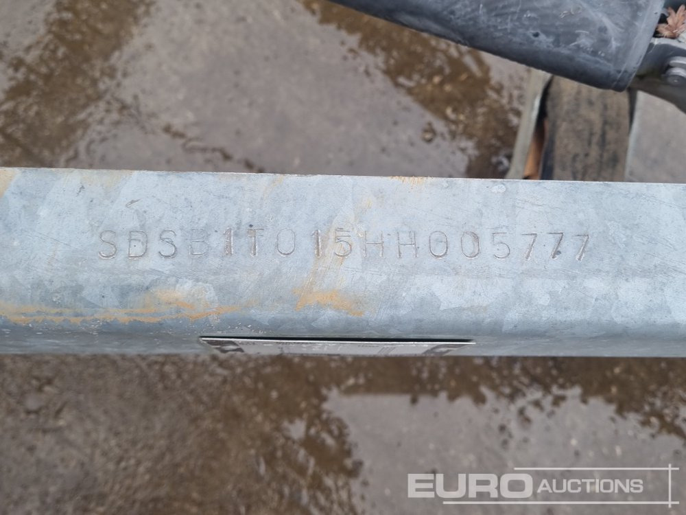 Прицеп для спецтехники Meredith 1.5 Ton Plant Trailer to suit Generator: фото 14