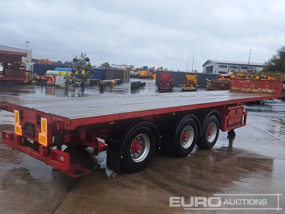 Muldoon 40' Tri Axle Flat Trailer, BPW Axles, Steer Axle - Полуприцеп бортовой/ Платформа: фото 3 Muldoon 40' Tri Axle Flat Trailer, BPW Axles, Steer Axle - Полуприцеп бортовой/ Платформа: фото 3