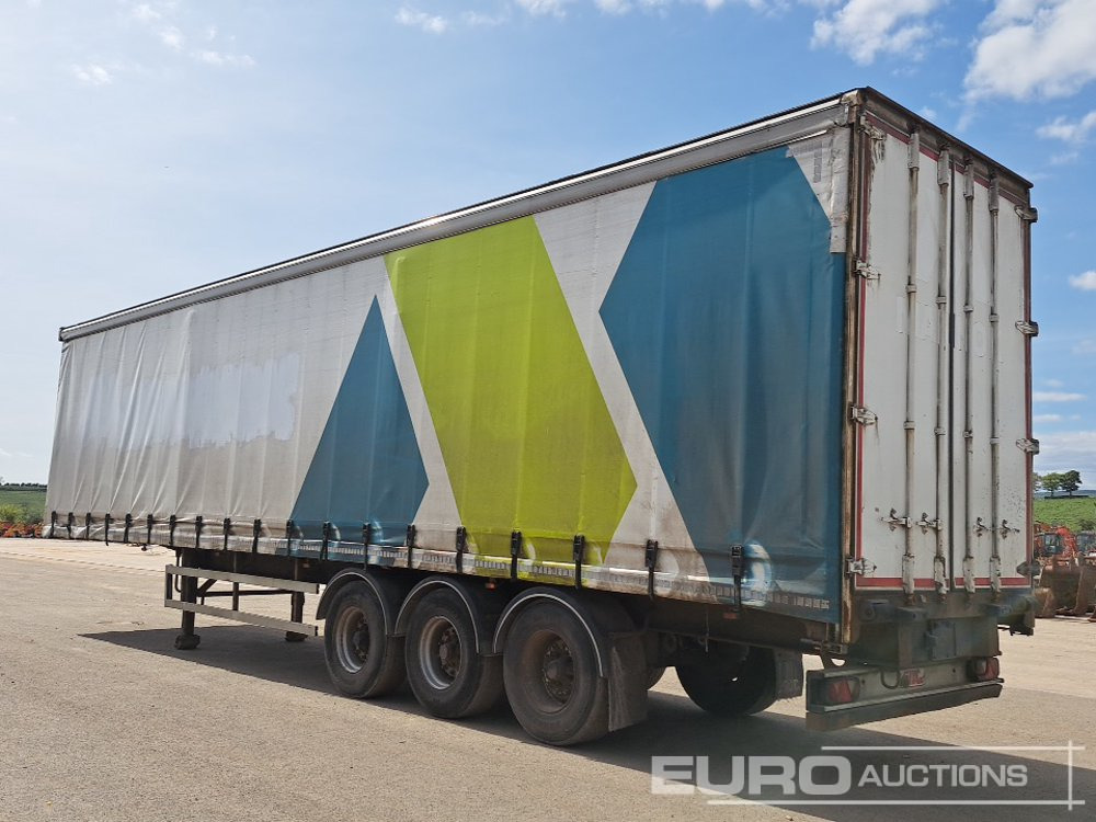 SDC 45' Tri Axle Curtainsider Trailer, BPW Axles, - Тентованный полуприцеп: фото 3 SDC 45' Tri Axle Curtainsider Trailer, BPW Axles, - Тентованный полуприцеп: фото 3