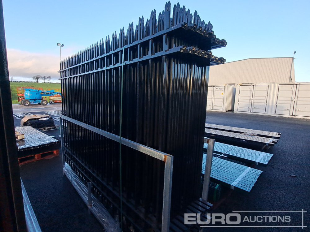 Unused 2025 SKLP 10x7' Fencing Panels (20 of) & Posts - Сельскохозяйственная техника: фото 4 Unused 2025 SKLP 10x7' Fencing Panels (20 of) & Posts - Сельскохозяйственная техника: фото 4