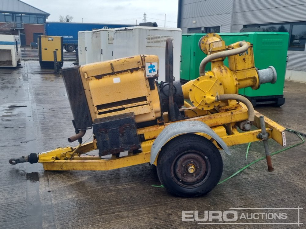 Selwood Single Axle 6" Water Pump, Hatz Engine - Насос для воды: фото 2 Selwood Single Axle 6" Water Pump, Hatz Engine - Насос для воды: фото 2