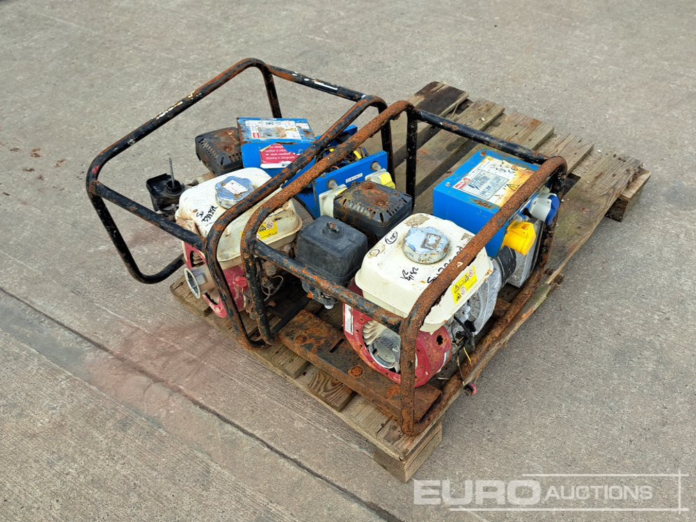 Stephill 2.7Kva Petrol Generator, Honda Engine (2 of) (Spares) - Электрогенератор: фото 1 Stephill 2.7Kva Petrol Generator, Honda Engine (2 of) (Spares) - Электрогенератор: фото 1