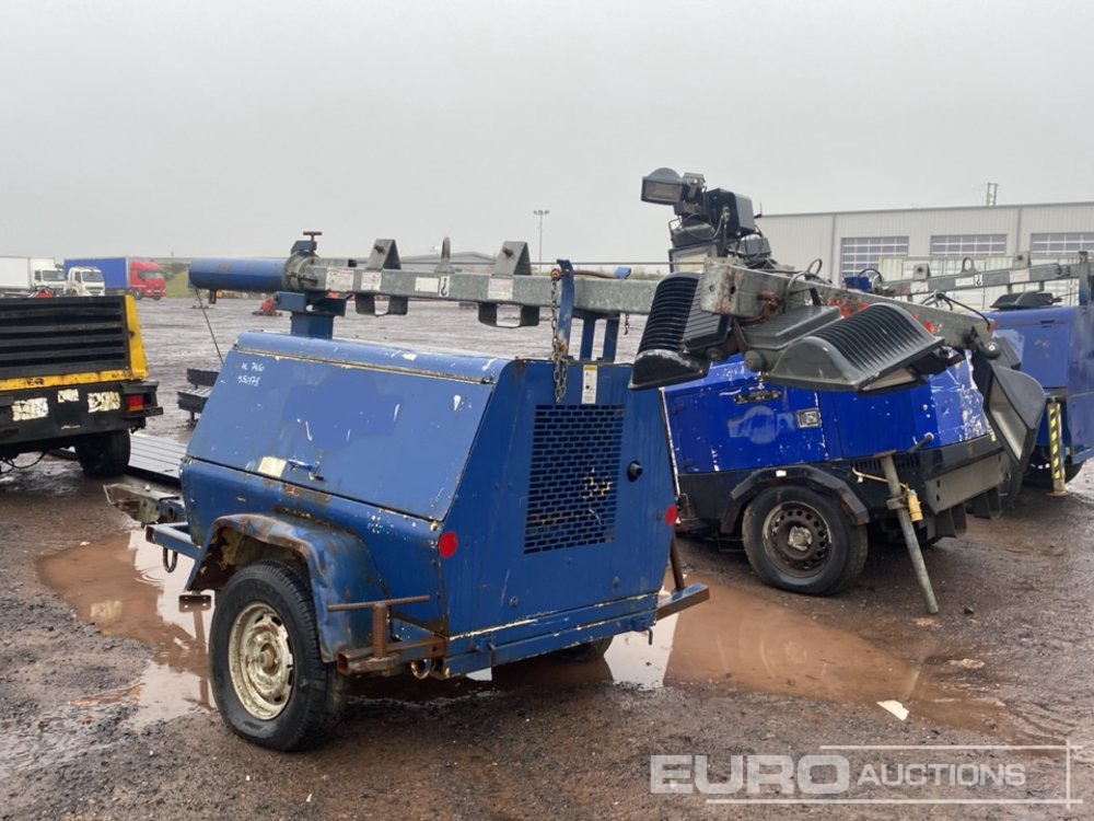 Terex Amida Single Axle LED Lighting Tower, Kubota Engine - Осветительная мачта: фото 3 Terex Amida Single Axle LED Lighting Tower, Kubota Engine - Осветительная мачта: фото 3