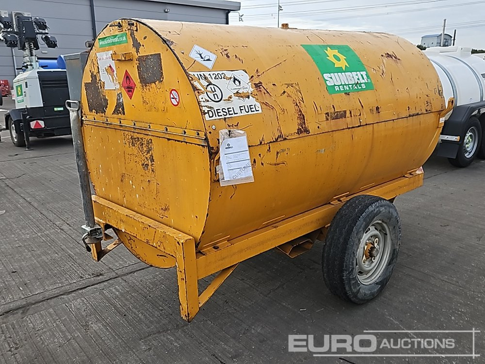 Trailer Engineering 973 Litre Single Axle Bunded Fuel Bowser, Manual Pump - Резервуар для хранения: фото 5 Trailer Engineering 973 Litre Single Axle Bunded Fuel Bowser, Manual Pump - Резервуар для хранения: фото 5