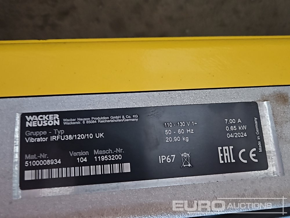 Асфальтоукладочная техника Unused 2024 Wacker Neuson IRFU38/120/10 UK: фото 13 Асфальтоукладочная техника Unused 2024 Wacker Neuson IRFU38/120/10 UK: фото 13