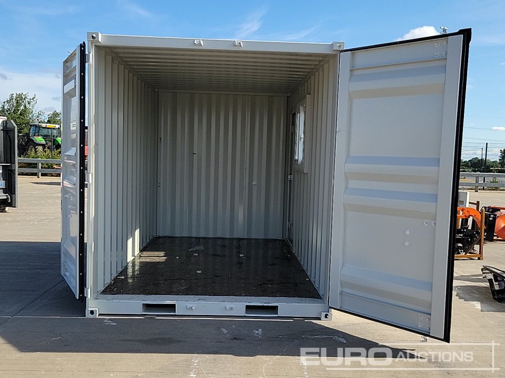 Unused 2025 12' x 7' Container, 1 Side Door, 1 End Door, Window (Cannot Be Reconsigned) - Морской контейнер: фото 1 Unused 2025 12' x 7' Container, 1 Side Door, 1 End Door, Window (Cannot Be Reconsigned) - Морской контейнер: фото 1