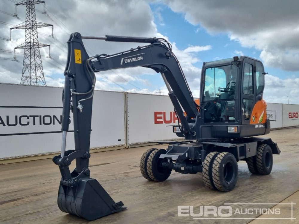 Unused 2025 Develon DX60WN ECO-1 - Колёсный экскаватор: фото 1 Unused 2025 Develon DX60WN ECO-1 - Колёсный экскаватор: фото 1