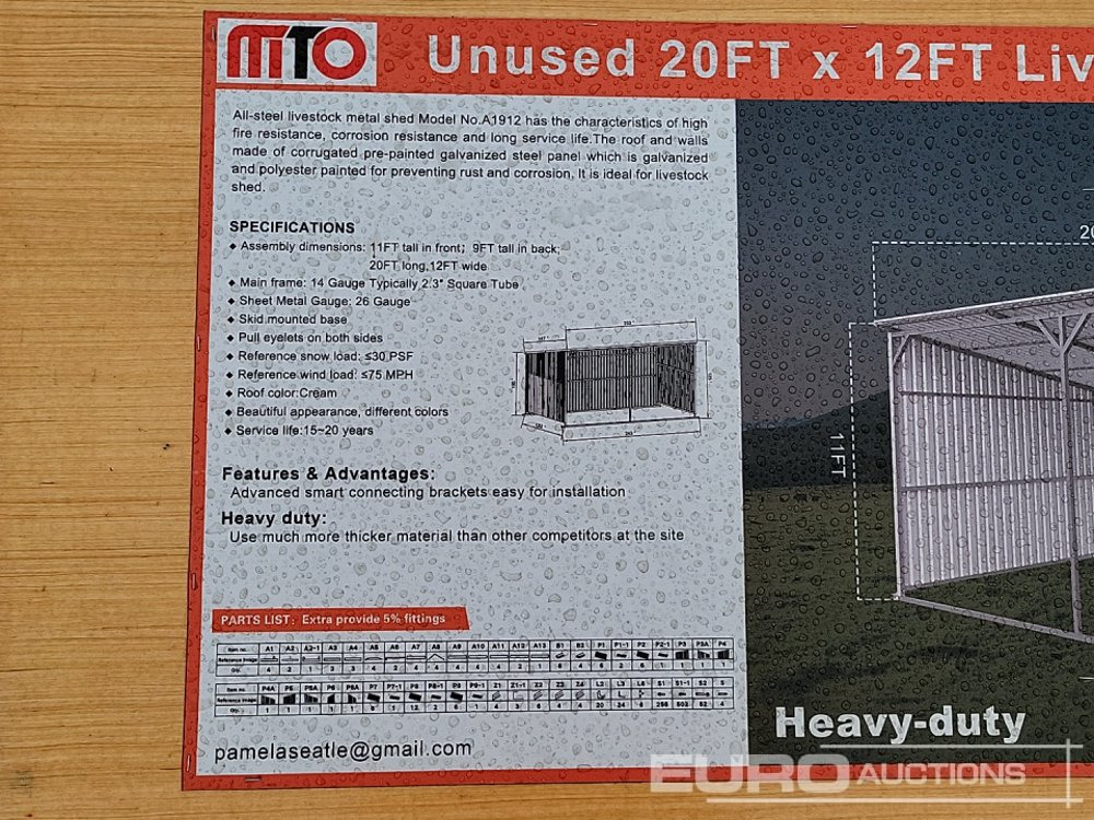 Морской контейнер Unused 2025 MTO A1912: фото 9 Морской контейнер Unused 2025 MTO A1912: фото 9