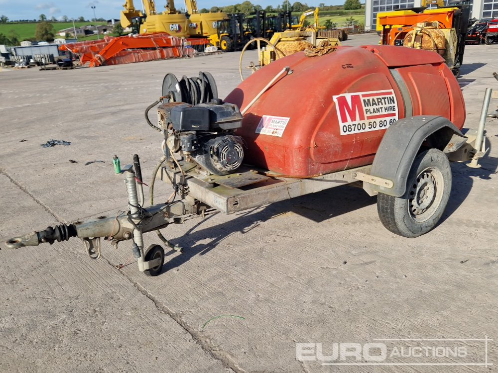 Western Single Axle Water Bowser, Petrol Pressure Washer, Hose, Lance - Мойка высокого давления: фото 1 Western Single Axle Water Bowser, Petrol Pressure Washer, Hose, Lance - Мойка высокого давления: фото 1