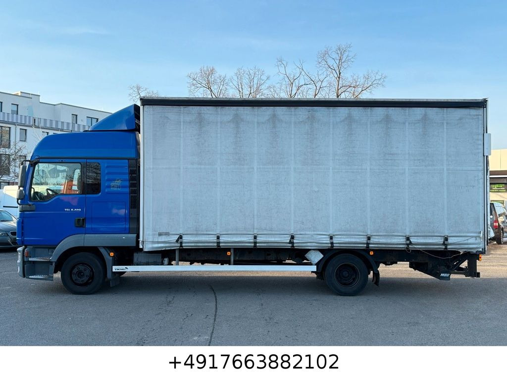 MAN TGL 8.220,NEU MOTOR/LBW/AHK/Schlafkab./6m - Тентованный фургон: фото 2 MAN TGL 8.220,NEU MOTOR/LBW/AHK/Schlafkab./6m - Тентованный фургон: фото 2