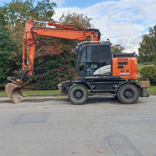 Hitachi ZX145 WT-6 - Колёсный экскаватор: фото 3 Hitachi ZX145 WT-6 - Колёсный экскаватор: фото 3
