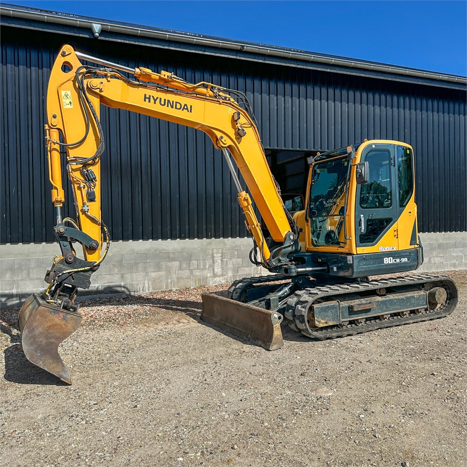 Hyundai Robex 80CR-9A - Мини-экскаватор: фото 1 Hyundai Robex 80CR-9A - Мини-экскаватор: фото 1
