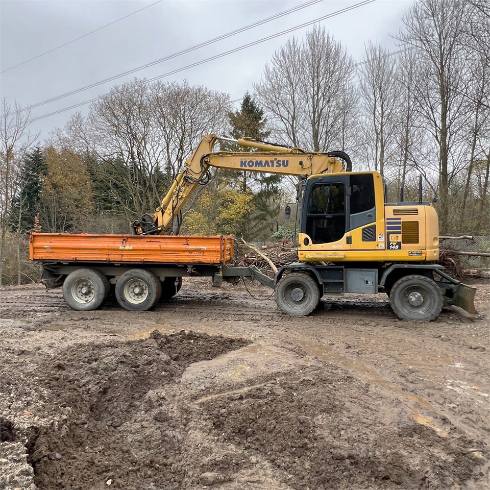 Komatsu PW148-10 - Колёсный экскаватор: фото 5 Komatsu PW148-10 - Колёсный экскаватор: фото 5