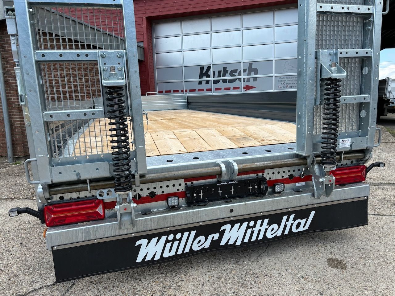 Низкорамный прицеп Müller-Mitteltal ETÜ-TA-R 11,9 Tieflader,  LED, Rundum: фото 7
