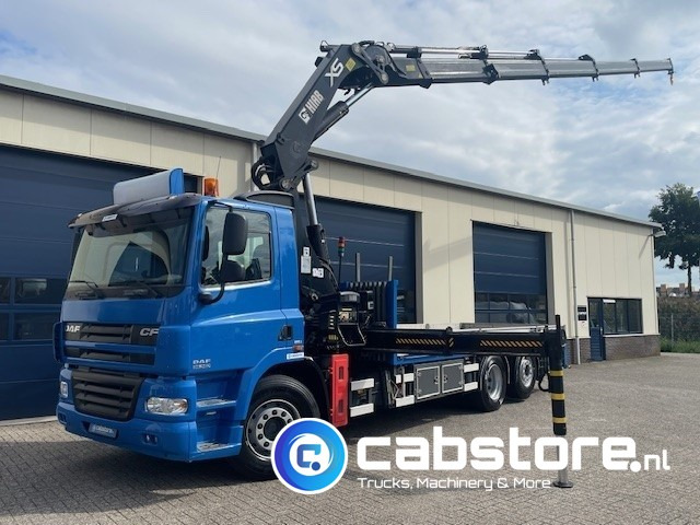 DAF CF 85.360 FAN 6x2 Euro 5 - Open laadbak + HIAB XS 377 EP-5 Hipro laadkraan - Remote control - Bouwjaar 2006 - Zeer goede conditie - Грузовик бортовой/ Платформа, Автоманипулятор: фото 1 DAF CF 85.360 FAN 6x2 Euro 5 - Open laadbak + HIAB XS 377 EP-5 Hipro laadkraan - Remote control - Bouwjaar 2006 - Zeer goede conditie - Грузовик бортовой/ Платформа, Автоманипулятор: фото 1
