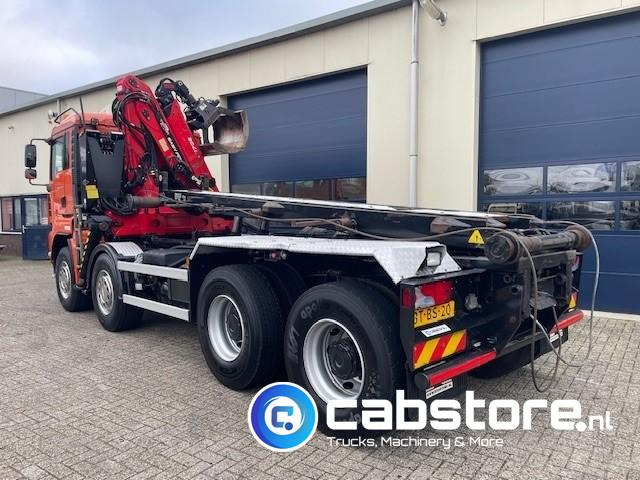 MAN TGA 41.440 8X4 BB Palfinger Epsilon Z-Kraan bouwjaar 2011 + NCH 30 Ton's Kabel-containersyteem - Handgeschakeld - Bouwjaar 2007 - Km 582.782 - Тросовый мультилифт, Автоманипулятор: фото 3 MAN TGA 41.440 8X4 BB Palfinger Epsilon Z-Kraan bouwjaar 2011 + NCH 30 Ton's Kabel-containersyteem - Handgeschakeld - Bouwjaar 2007 - Km 582.782 - Тросовый мультилифт, Автоманипулятор: фото 3