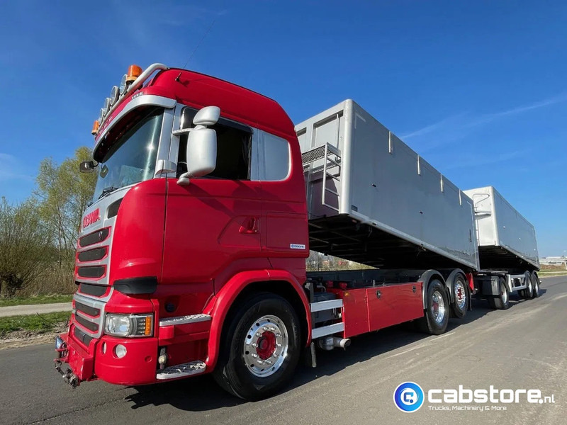 Scania LB6X2*4HNB Euro 6 - Year 2016 - RETARDER - ALUMINIUM kipper + FLOOR kipper aanhangwagen - Good Condition !! - Грузовик-цистерна: фото 2 Scania LB6X2*4HNB Euro 6 - Year 2016 - RETARDER - ALUMINIUM kipper + FLOOR kipper aanhangwagen - Good Condition !! - Грузовик-цистерна: фото 2
