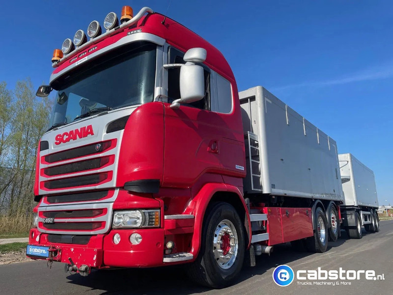 Scania LB6X2*4HNB Euro 6 - Year 2016 - RETARDER - ALUMINIUM kipper + FLOOR kipper aanhangwagen - Good Condition !! - Грузовик-цистерна: фото 1 Scania LB6X2*4HNB Euro 6 - Year 2016 - RETARDER - ALUMINIUM kipper + FLOOR kipper aanhangwagen - Good Condition !! - Грузовик-цистерна: фото 1