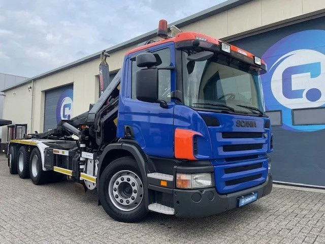 Scania P380 LB 8x4*4 HNA Euro 5 - HIAB 211 E-3 Hipro Crane with remote control + Multilift XR26S61 Hooklift - Year 2009 - Km 336.501 !! - Good condition - Крюковой мультилифт, Автоманипулятор: фото 3 Scania P380 LB 8x4*4 HNA Euro 5 - HIAB 211 E-3 Hipro Crane with remote control + Multilift XR26S61 Hooklift - Year 2009 - Km 336.501 !! - Good condition - Крюковой мультилифт, Автоманипулятор: фото 3
