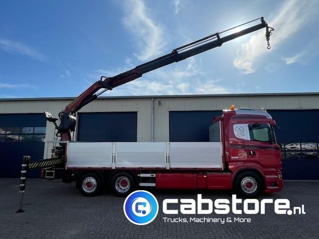 Scania R520 LB6X2*4HNB Euro 6 - Bouwjaar 2013 - Highline - Opticruise - Open box + Palfinger PK 24001-K B Autolaadkraan - Good condition ! - Грузовик бортовой/ Платформа, Автоманипулятор: фото 3 Scania R520 LB6X2*4HNB Euro 6 - Bouwjaar 2013 - Highline - Opticruise - Open box + Palfinger PK 24001-K B Autolaadkraan - Good condition ! - Грузовик бортовой/ Платформа, Автоманипулятор: фото 3