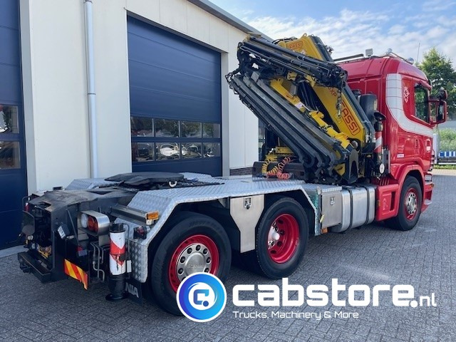 Тягач Scania G 400 A 6X2*4 HNA  Euro 5 - Handgeschakeld -  FASSI F455XP + JIP Autolaadkraan - Bouwjaar 2010 - Km 748.730 - Very good condition !!: фото 8
