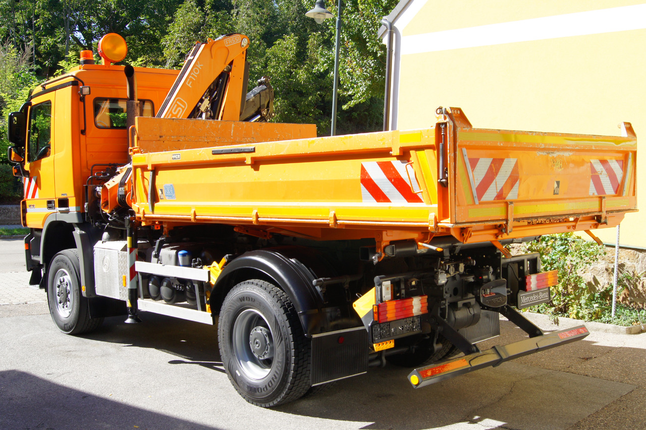 MERCEDES-BENZ ACTROS 1836 /4x4/TÜV/FASSI 110/MEILLER/Wechselsystem/Winterdienst - Автоманипулятор: фото 3 MERCEDES-BENZ ACTROS 1836 /4x4/TÜV/FASSI 110/MEILLER/Wechselsystem/Winterdienst - Автоманипулятор: фото 3