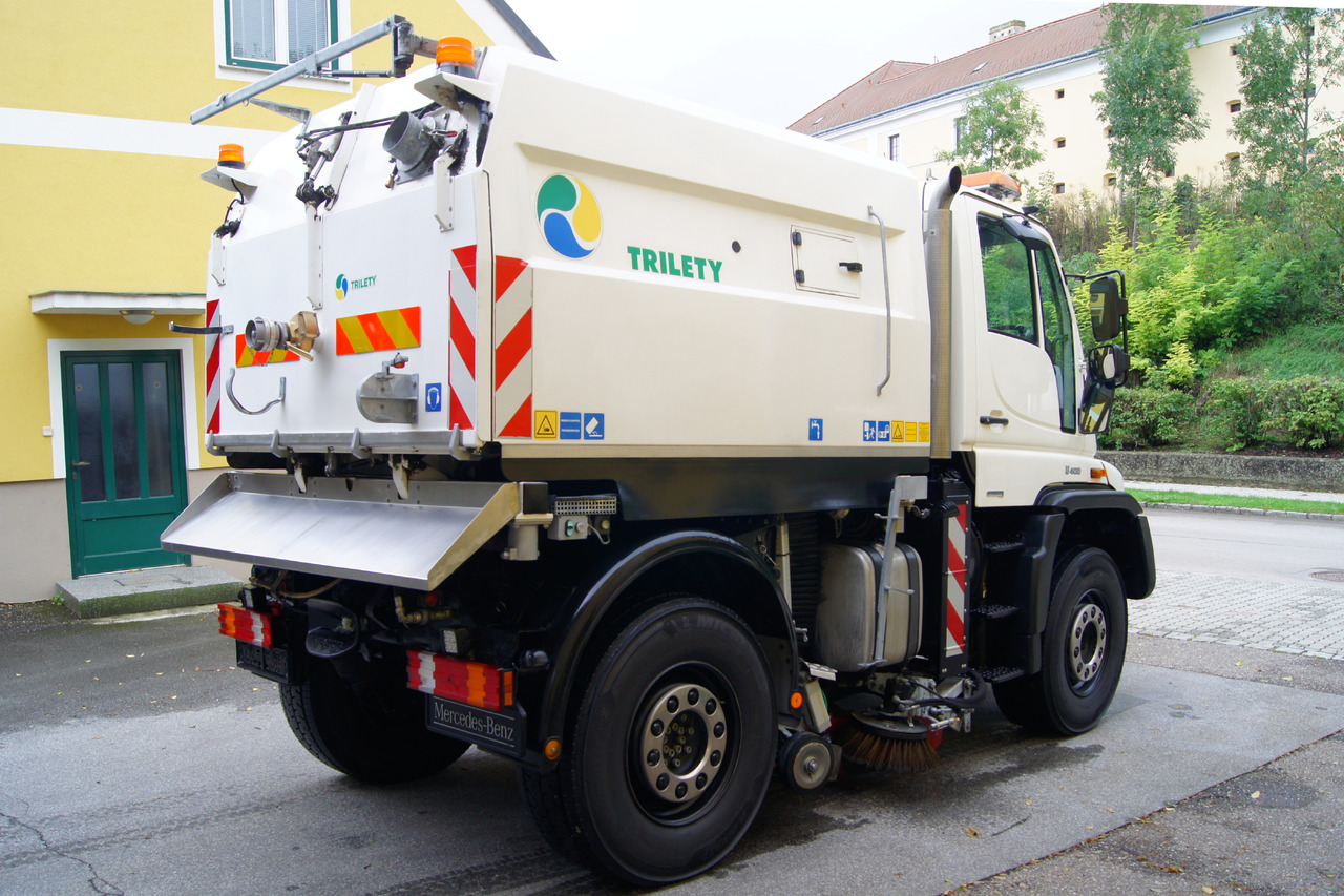 MERCEDES-BENZ Unimog U400 + TRILETY Kehrmaschine/TÜV/EUR4/Leistungshydraulik - Подметально-уборочная машина: фото 5 MERCEDES-BENZ Unimog U400 + TRILETY Kehrmaschine/TÜV/EUR4/Leistungshydraulik - Подметально-уборочная машина: фото 5
