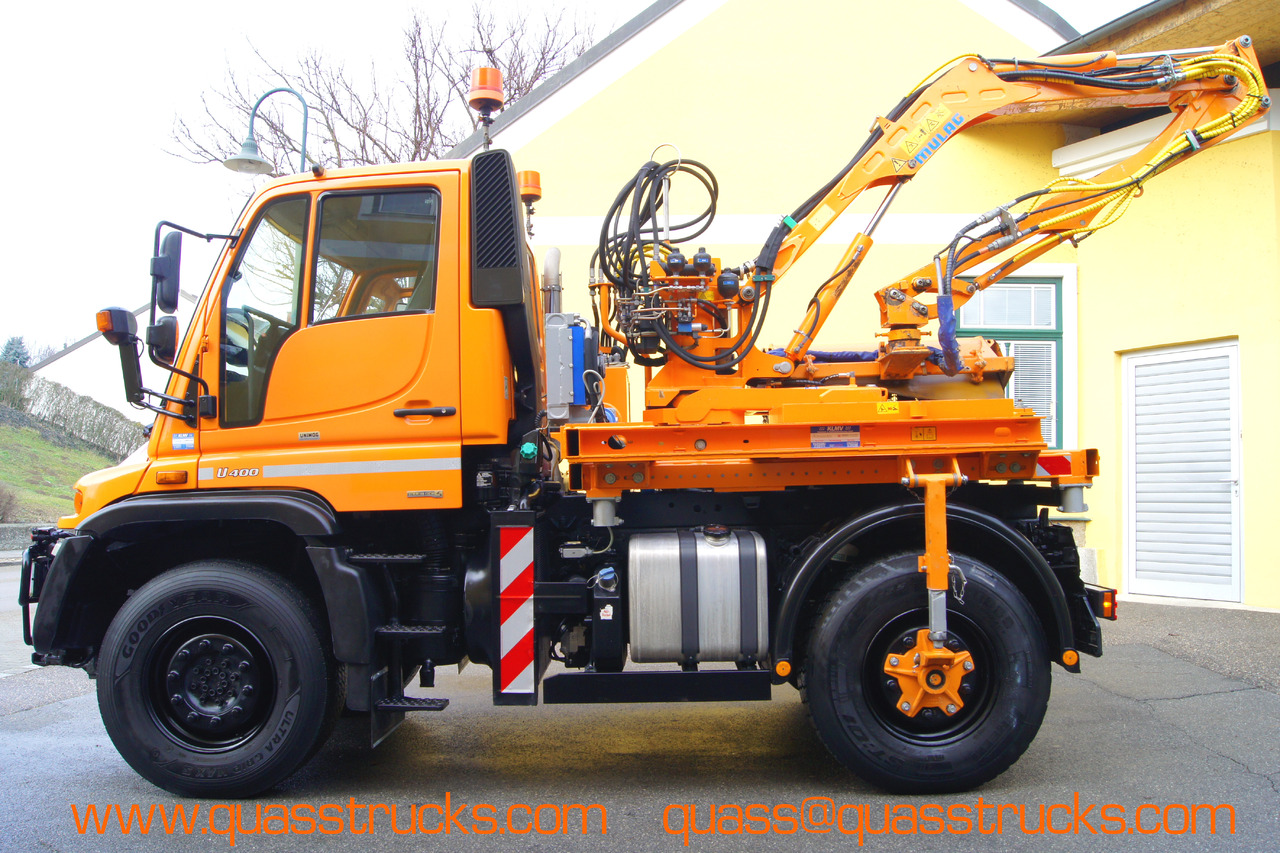 UNIMOG Unimog U 400/TÜV/Hydrostat/Mähtür +MULAG MHU 800 - Самосвал: фото 3 UNIMOG Unimog U 400/TÜV/Hydrostat/Mähtür +MULAG MHU 800 - Самосвал: фото 3