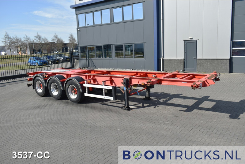 Burg BPO 12 27 CCXGX 01 TANK CHASSIS | 20-30ft * 3850 Kg * ADR * NL TRAILER - Полуприцеп-контейнеровоз/ Сменный кузов: фото 5 Burg BPO 12 27 CCXGX 01 TANK CHASSIS | 20-30ft * 3850 Kg * ADR * NL TRAILER - Полуприцеп-контейнеровоз/ Сменный кузов: фото 5