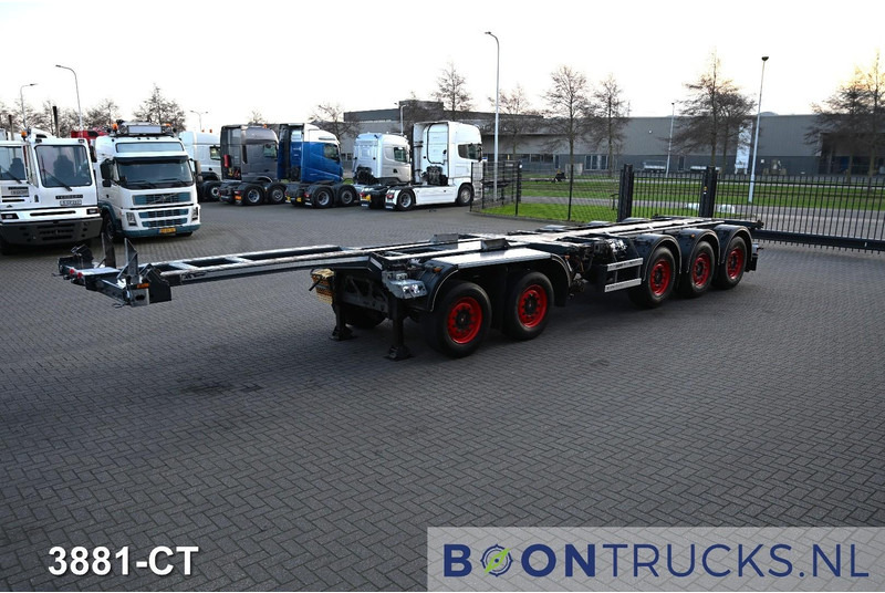 D-Tec COMBITRAILER S-LINE CT-521-S | 2x20-40-45ft HC * 3x STEERING * 4x LIFT AXLE * NL TRAILER * APK 04-2026 - Полуприцеп-контейнеровоз/ Сменный кузов: фото 4 D-Tec COMBITRAILER S-LINE CT-521-S | 2x20-40-45ft HC * 3x STEERING * 4x LIFT AXLE * NL TRAILER * APK 04-2026 - Полуприцеп-контейнеровоз/ Сменный кузов: фото 4