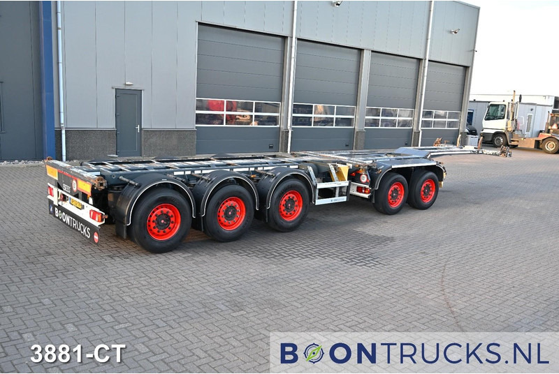 D-Tec COMBITRAILER S-LINE CT-521-S | 2x20-40-45ft HC * 3x STEERING * 4x LIFT AXLE * NL TRAILER * APK 04-2026 - Полуприцеп-контейнеровоз/ Сменный кузов: фото 1 D-Tec COMBITRAILER S-LINE CT-521-S | 2x20-40-45ft HC * 3x STEERING * 4x LIFT AXLE * NL TRAILER * APK 04-2026 - Полуприцеп-контейнеровоз/ Сменный кузов: фото 1