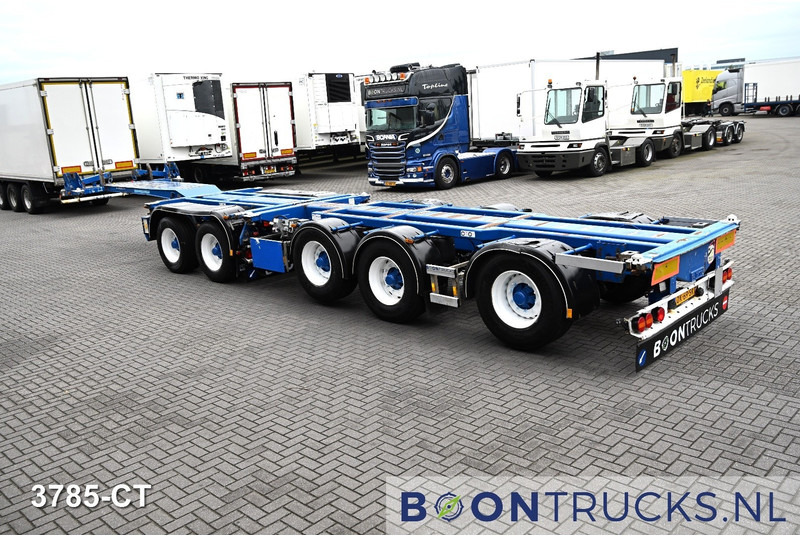D-Tec CT-60-05D | 2x20-30-40-45ft HC * 3x STEERING * 4x LIFT AXLE * NL TRAILER - Полуприцеп-контейнеровоз/ Сменный кузов: фото 3 D-Tec CT-60-05D | 2x20-30-40-45ft HC * 3x STEERING * 4x LIFT AXLE * NL TRAILER - Полуприцеп-контейнеровоз/ Сменный кузов: фото 3