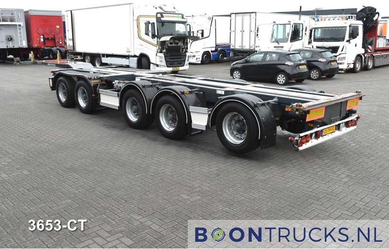 D-Tec CT-60-05D COMBITRAILER | 2x20-30-40-45ft HC * 3x STEERING * 3x LIFT AXLE * NL TRAILER - Полуприцеп-контейнеровоз/ Сменный кузов: фото 3 D-Tec CT-60-05D COMBITRAILER | 2x20-30-40-45ft HC * 3x STEERING * 3x LIFT AXLE * NL TRAILER - Полуприцеп-контейнеровоз/ Сменный кузов: фото 3