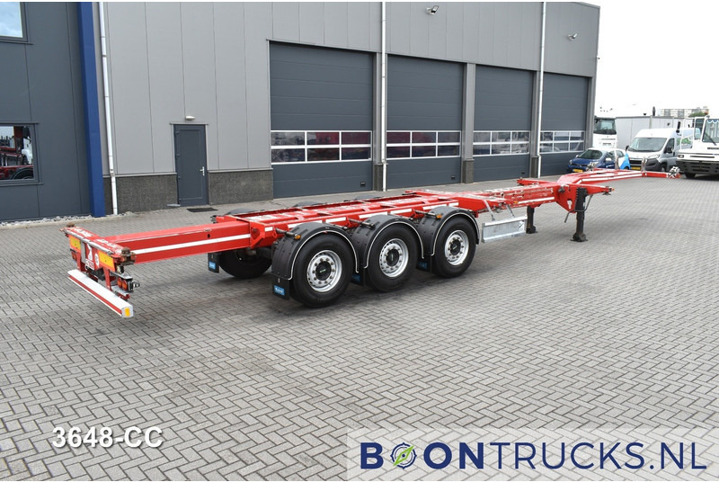 D-Tec FLEXITRAILER | 2x20-30-40-45ft HC * 2x LIFT AXLE * 2x EXTENDABLE * DISC BRAKES * MOT 05-2026 - Полуприцеп-контейнеровоз/ Сменный кузов: фото 2 D-Tec FLEXITRAILER | 2x20-30-40-45ft HC * 2x LIFT AXLE * 2x EXTENDABLE * DISC BRAKES * MOT 05-2026 - Полуприцеп-контейнеровоз/ Сменный кузов: фото 2