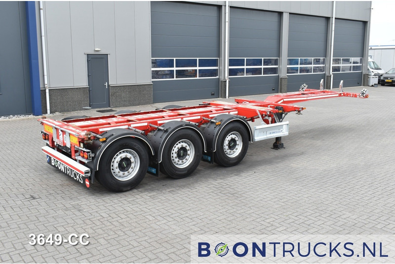 D-Tec FLEXITRAILER | 2x20-30-40-45ft HC * 2x LIFT AXLE * 2x EXTENDABLE * NL TRAILER * APK 09-2026 - Полуприцеп-контейнеровоз/ Сменный кузов: фото 1 D-Tec FLEXITRAILER | 2x20-30-40-45ft HC * 2x LIFT AXLE * 2x EXTENDABLE * NL TRAILER * APK 09-2026 - Полуприцеп-контейнеровоз/ Сменный кузов: фото 1