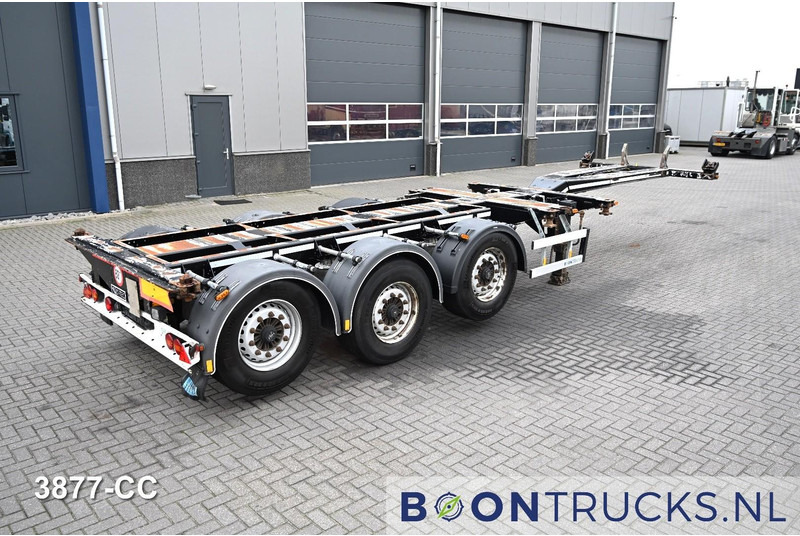 D-Tec FLEXITRAILER LS | 2x20-30-40-45ft HC * 2x LIFT AXLE * BPW / DISC * 2x EXTENDABLE - Полуприцеп-контейнеровоз/ Сменный кузов: фото 1 D-Tec FLEXITRAILER LS | 2x20-30-40-45ft HC * 2x LIFT AXLE * BPW / DISC * 2x EXTENDABLE - Полуприцеп-контейнеровоз/ Сменный кузов: фото 1