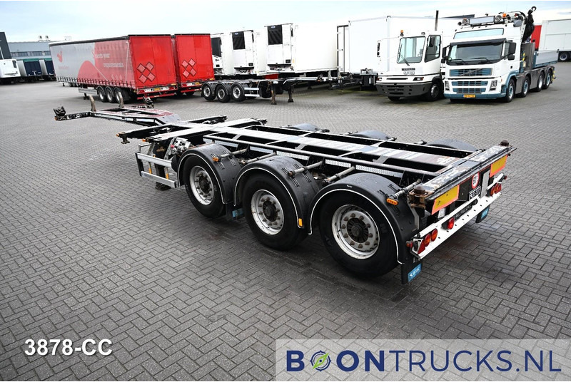 D-Tec FLEXITRAILER LS | 2x20-30-40-45ft HC * 2x LIFT AXLE * BPW / DISC * 2x EXTENDABLE - Полуприцеп-контейнеровоз/ Сменный кузов: фото 3 D-Tec FLEXITRAILER LS | 2x20-30-40-45ft HC * 2x LIFT AXLE * BPW / DISC * 2x EXTENDABLE - Полуприцеп-контейнеровоз/ Сменный кузов: фото 3