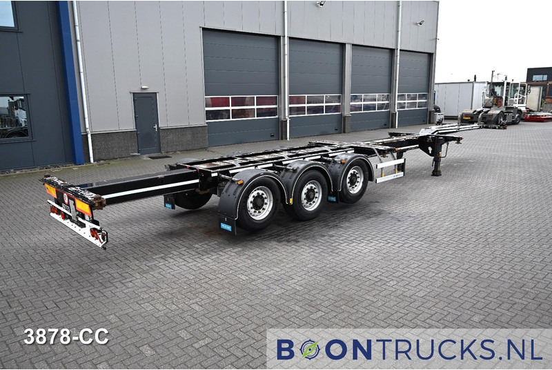 D-Tec FLEXITRAILER LS | 2x20-30-40-45ft HC * 2x LIFT AXLE * BPW / DISC * 2x EXTENDABLE - Полуприцеп-контейнеровоз/ Сменный кузов: фото 2 D-Tec FLEXITRAILER LS | 2x20-30-40-45ft HC * 2x LIFT AXLE * BPW / DISC * 2x EXTENDABLE - Полуприцеп-контейнеровоз/ Сменный кузов: фото 2