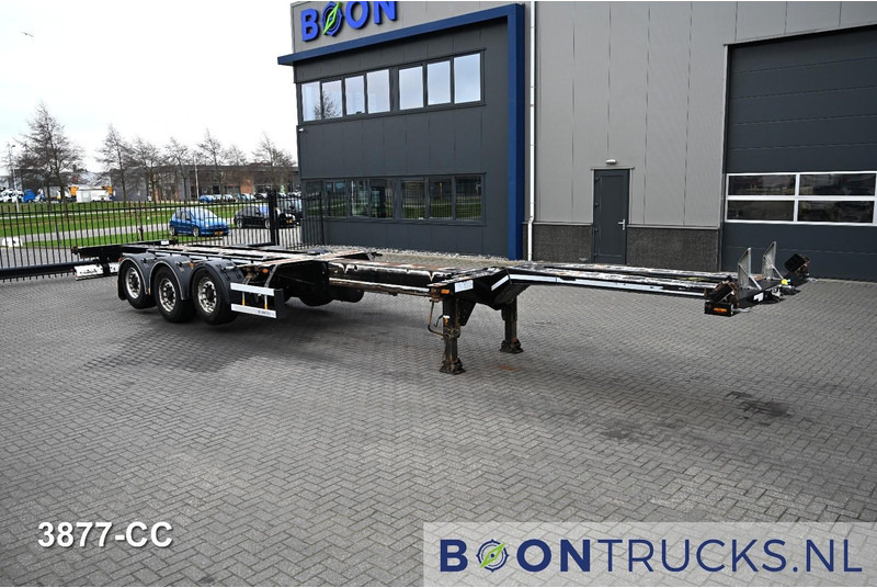 D-Tec FLEXITRAILER LS | 2x20-30-40-45ft HC * 2x LIFT AXLE * BPW / DISC * 2x EXTENDABLE - Полуприцеп-контейнеровоз/ Сменный кузов: фото 4 D-Tec FLEXITRAILER LS | 2x20-30-40-45ft HC * 2x LIFT AXLE * BPW / DISC * 2x EXTENDABLE - Полуприцеп-контейнеровоз/ Сменный кузов: фото 4
