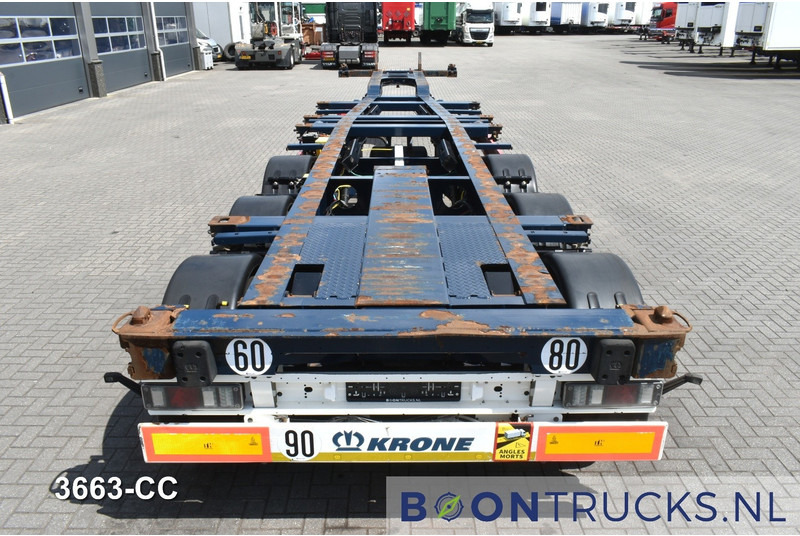 Полуприцеп-контейнеровоз/ Сменный кузов Krone SD BOX LINER | 2x20-40-45ft HC * LIFTACHSE * BPW/SCHEIBE * HECKSCHIEBER * 9x VERFÜGBAR: фото 6