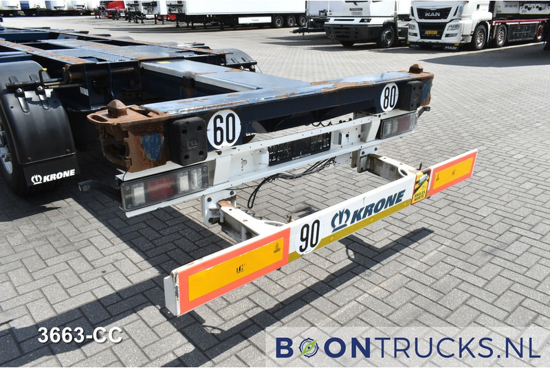 Полуприцеп-контейнеровоз/ Сменный кузов Krone SD BOX LINER | 2x20-40-45ft HC * LIFTACHSE * BPW/SCHEIBE * HECKSCHIEBER * 9x VERFÜGBAR: фото 11