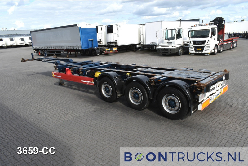 Krone SD BOX LINER | 2x20-40-45ft HC * LIFTAS * BPW/SCHIJF * ACHTERSCHUIVER * 9x BESCHIKBAAR - Полуприцеп-контейнеровоз/ Сменный кузов: фото 3 Krone SD BOX LINER | 2x20-40-45ft HC * LIFTAS * BPW/SCHIJF * ACHTERSCHUIVER * 9x BESCHIKBAAR - Полуприцеп-контейнеровоз/ Сменный кузов: фото 3
