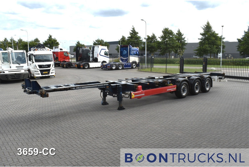 Krone SD BOX LINER | 2x20-40-45ft HC * LIFTAS * BPW/SCHIJF * ACHTERSCHUIVER * 9x BESCHIKBAAR - Полуприцеп-контейнеровоз/ Сменный кузов: фото 5 Krone SD BOX LINER | 2x20-40-45ft HC * LIFTAS * BPW/SCHIJF * ACHTERSCHUIVER * 9x BESCHIKBAAR - Полуприцеп-контейнеровоз/ Сменный кузов: фото 5