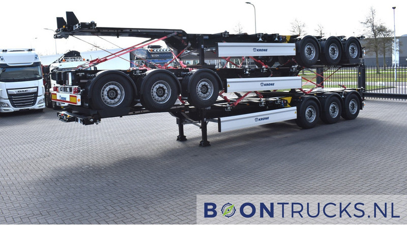 Krone SD BOX LINER NEW / UNREGISTERED | 2x20-40-45ft * LIFT AXLE * DISC BRAKES - Полуприцеп-контейнеровоз/ Сменный кузов: фото 4 Krone SD BOX LINER NEW / UNREGISTERED | 2x20-40-45ft * LIFT AXLE * DISC BRAKES - Полуприцеп-контейнеровоз/ Сменный кузов: фото 4