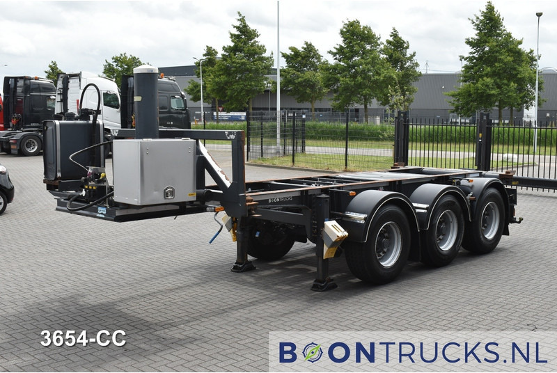 LAG O-3-CC | 20ft TIPPING CHASSIS * 24v SELF SUPPORT * LIFT AXLE * BPW / DISC - Полуприцеп-контейнеровоз/ Сменный кузов: фото 4 LAG O-3-CC | 20ft TIPPING CHASSIS * 24v SELF SUPPORT * LIFT AXLE * BPW / DISC - Полуприцеп-контейнеровоз/ Сменный кузов: фото 4