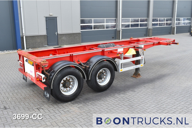 Pacton TXC 233 | 20ft * 2980 Kg * BPW / DRUM * NL TRAILER * 3x AVAILABLE - Полуприцеп-контейнеровоз/ Сменный кузов: фото 1 Pacton TXC 233 | 20ft * 2980 Kg * BPW / DRUM * NL TRAILER * 3x AVAILABLE - Полуприцеп-контейнеровоз/ Сменный кузов: фото 1